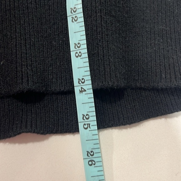 Banana Republic,Black, Softly Ribbed, Stretch, Excellent Wardrobe Add, Size Med - Picture 11 of 11